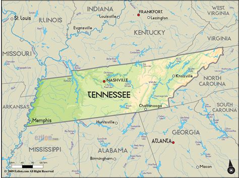 The tenn - Tennessee is a state in the United States. Its capital is Nashville, which is the country music center of America. [7] It is also the home of the Smoky Mountains which are a famous tourist attraction. Other well known cities and towns are Memphis, Knoxville, Chattanooga, Oak Ridge, Lynchburg, Carthage, Lawrenceburg, Clarksville, Lebanon, Pigeon ... 